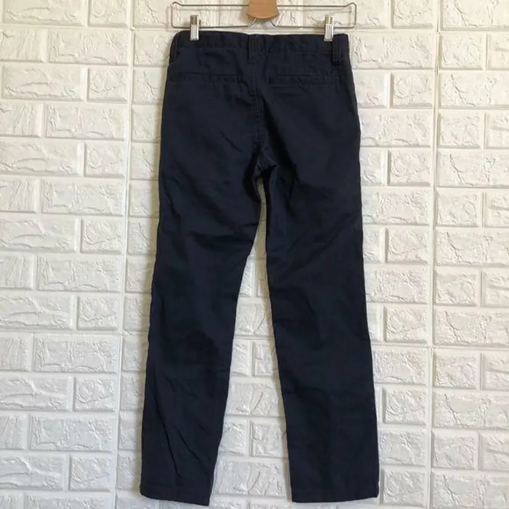 Old Navy‎ blue school uniform style skinny slacks Chinos Boys Size 12
